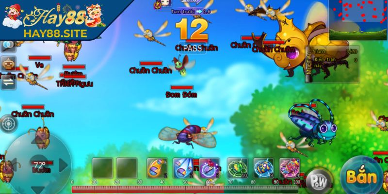 Bắn Côn Trùng Hay88 – Truy Kích Sinh Vật Rừng Kịch Tính 2 Cơ chế điểm thưởng minh bạch tạo sức hấp dẫn cho từng trận