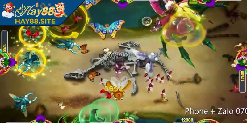 Bắn Côn Trùng Hay88 – Truy Kích Sinh Vật Rừng Kịch Tính 3 Kết hợp vũ khí và năng lượng hợp lý giúp săn thưởng hiệu quả hơn