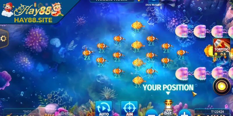 Đánh Cá Vui Vẻ Hay88 – Đại Dương Rực Rỡ, Thưởng Hấp Dẫn 1 Đánh cá vui vẻ Hay88 sống động cùng kho báu bất tận