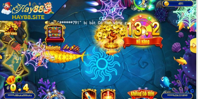 Nhị Gia Bắn Cá Hay88 – Song Hành Giữa Đại Dương Bao La 2 Kho vũ khí song năng tạo lợi thế trong cuộc truy kích đại dương